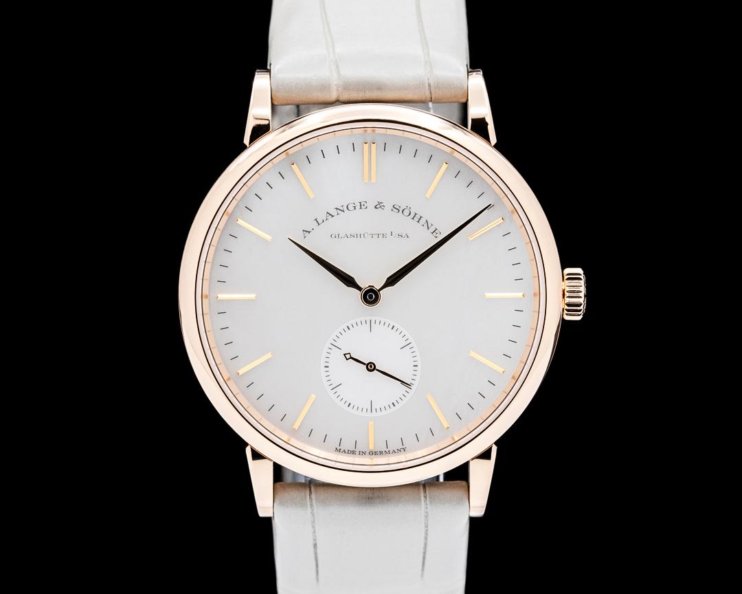 A. Lange & Söhne Saxonia 18K Rose Gold Mother of Pearl, reference 219.043