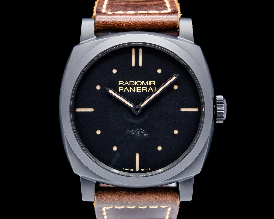 Panerai Radiomir 1940 3 Days Ceramica Black Dial, reference PAM00577