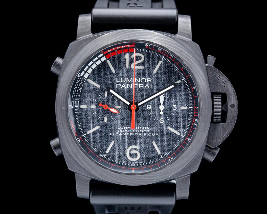 Panerai Luminor "Luna Rossa Regatta" Titanium Gray Dial, reference PAM01038