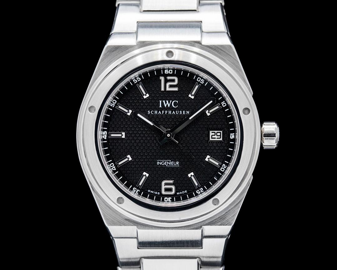 IWC Ingenieur SS Black Dial, reference IW322701