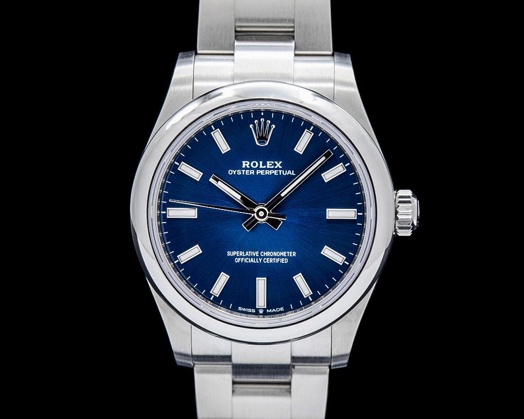 Rolex Oyster Perpetual 31 SS Blue Dial 2025, reference 277200
