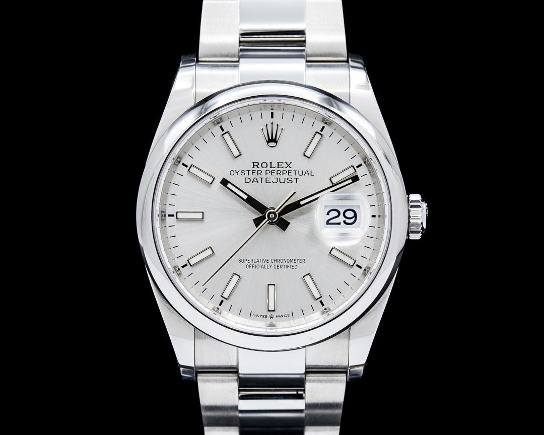 Rolex Datejust 36 SS Silver Dial, reference 126200