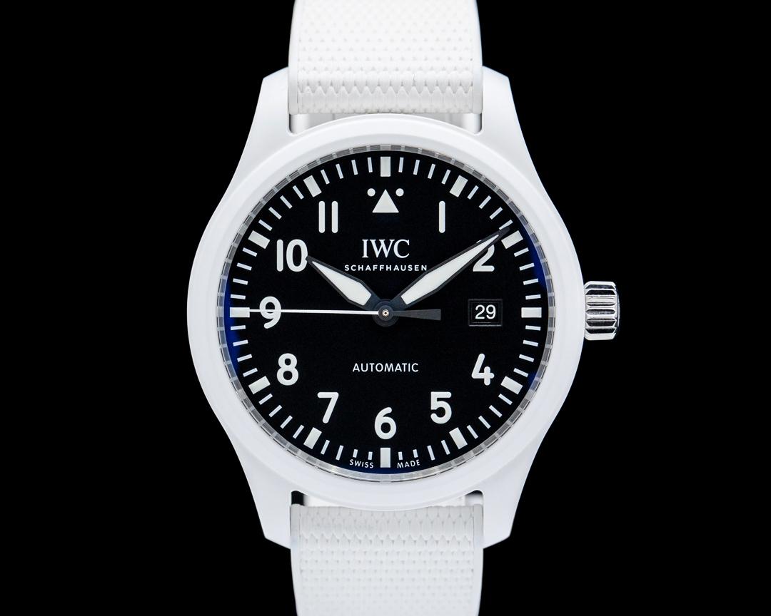 IWC Pilot's Watch Automatic 41 TOP GUN "Lake Tahoe" Ceramic Black Dial, reference IW328104