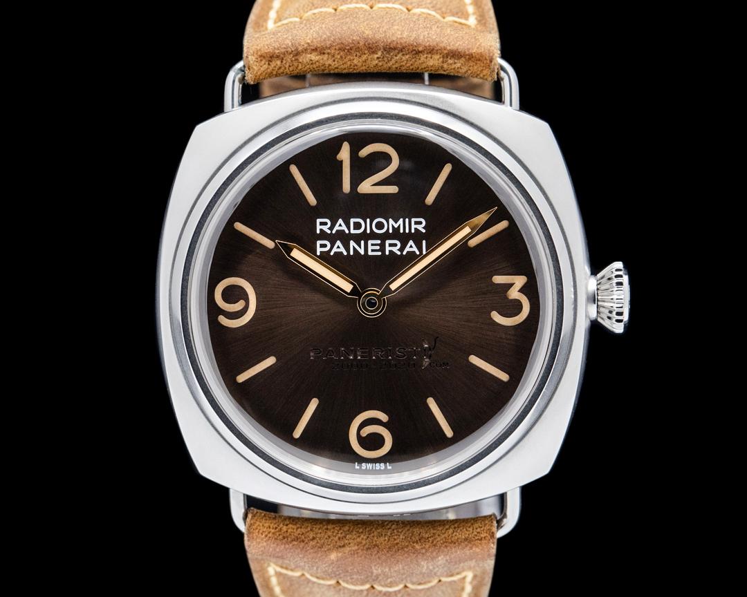 Panerai Radiomir Venti SS Brown Dial LIMITED, reference PAM02020