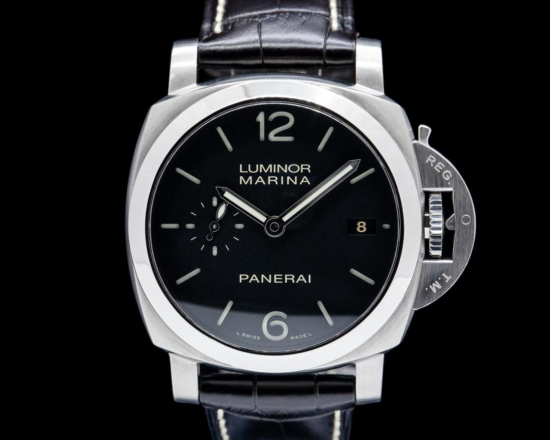 Panerai Luminor Marina 1950 3 Days Acciaio SS Black Dial, reference PAM00392