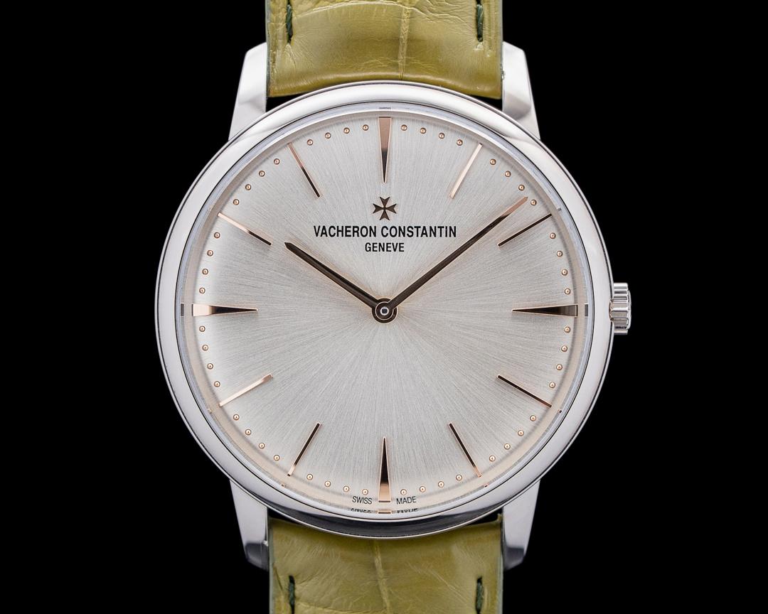 Vacheron Constantin 1410U Patrimony Manual 18K White Gold Silver Dial 2025, reference 1410U/000G-H017