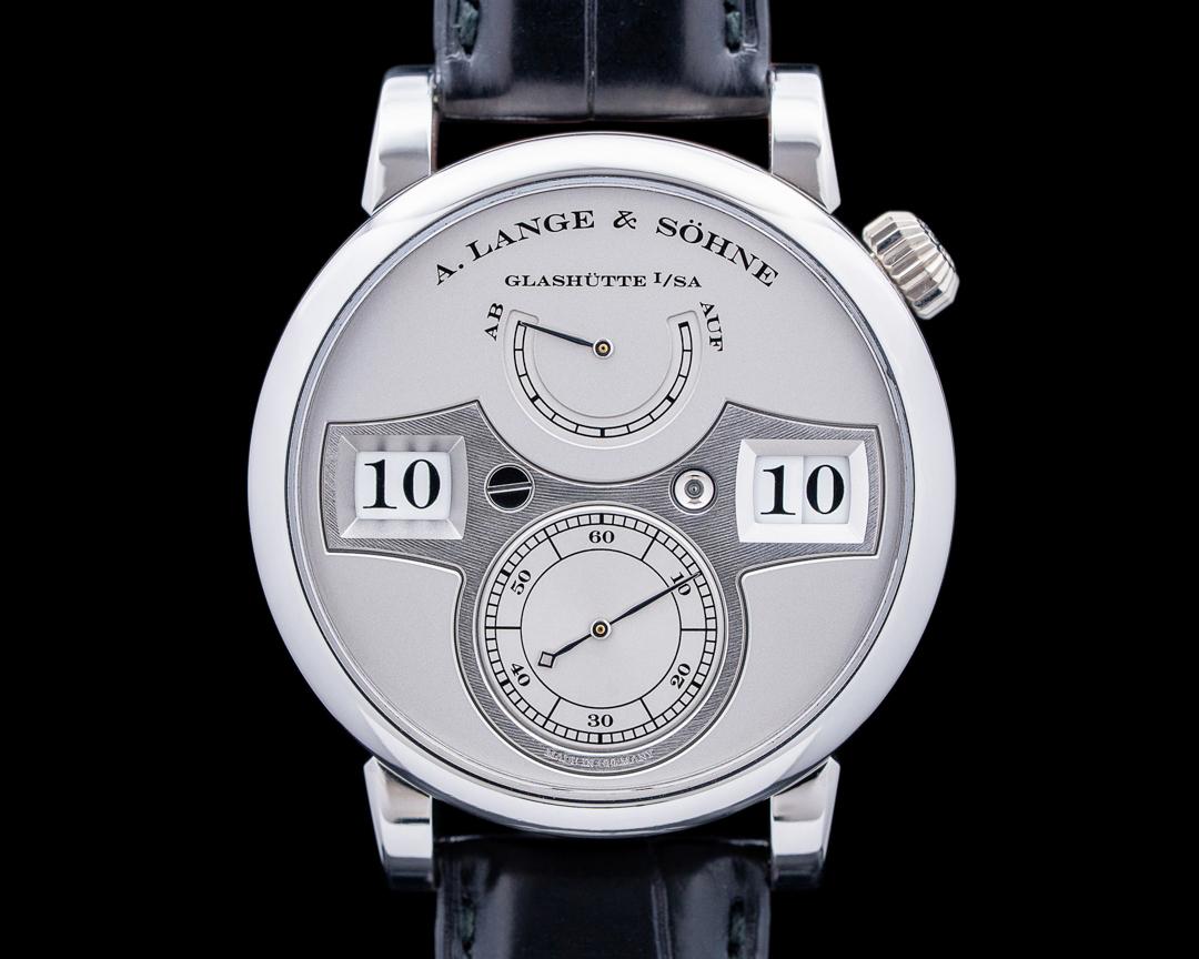 A. Lange & Söhne Zeitwerk Platinum Silver Dial LIMITED, reference 140.025