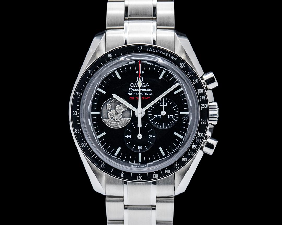 Omega Speedmaster Professional Moonwatch 40th Anniversary SS Black Dial LE, reference 