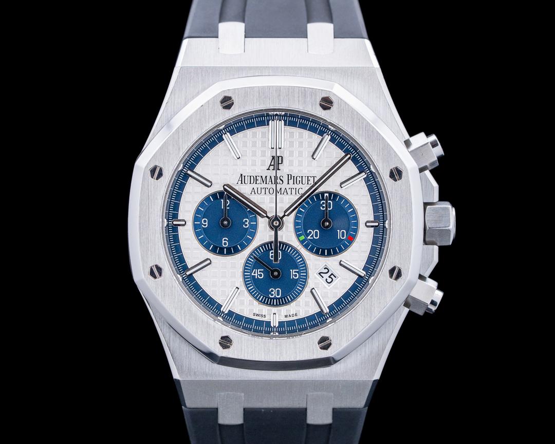 Audemars Piguet 26326ST Royal Oak Chronograph "Pride of Italy" SS Silver Dial LIMITED, reference 26326ST.OO.D027CA.01