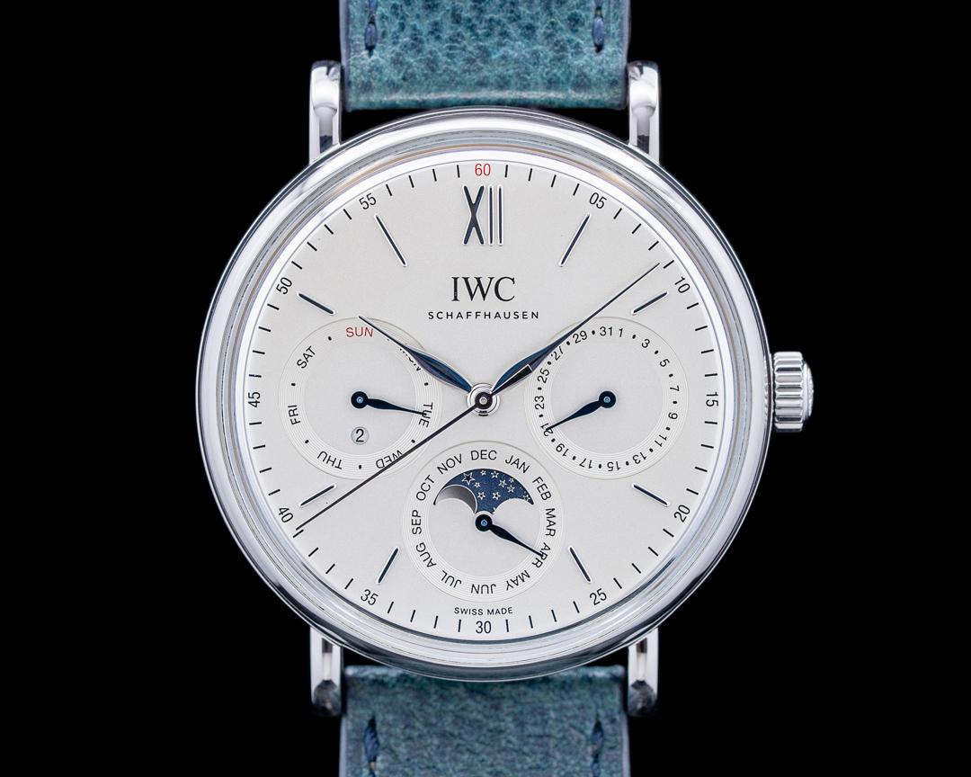 IWC Portofino Perpetual Calendar SS Silver Dial, reference IW344601