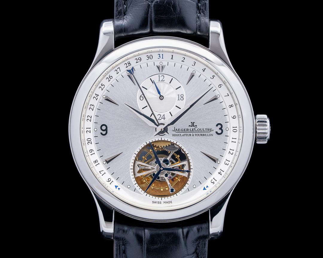 Jaeger-LeCoultre Master Tourbillon SS Silver Dial, reference Q1658420