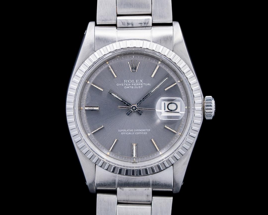 Rolex Vintage Datejust SS Gray Dial Circa. 1974, reference 1603