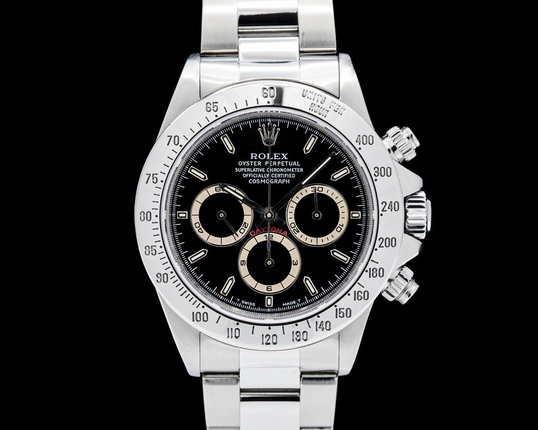 Rolex Daytona SS Black Dial Circa. 1998, reference 16520