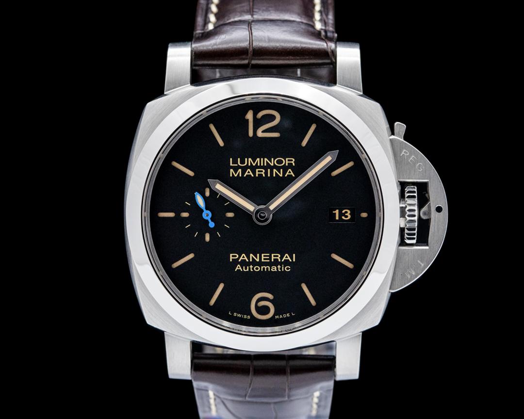 Panerai Luminor Marina 1950 3 Days SS Black Dial, reference PAM01392