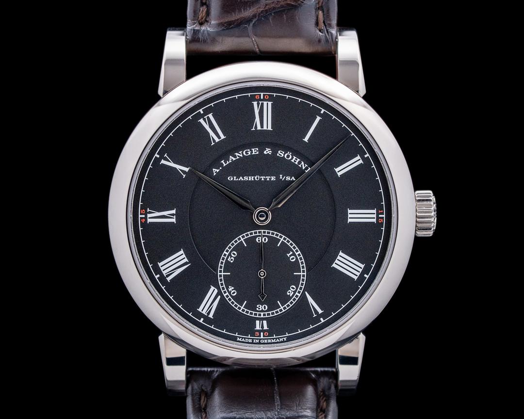 A. Lange & Söhne Richard Lange Pour Le Merite 18K White Gold Black Dial LIMITED, reference 260.028