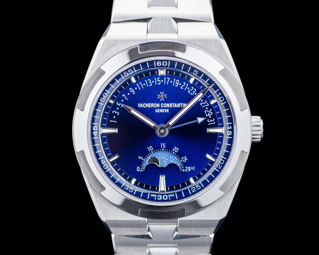 Vacheron Constantin 4000V Overseas Automatic SS Blue Dial 2025, reference 4000V/210A-B911