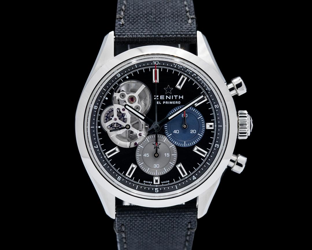 Zenith Chronomaster Open SS Black Dial 2025, reference 03.3300.3604/21.C822