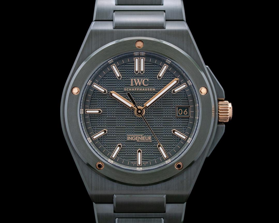 IWC Ingenieur Automatic 42 Ceramic Dark Olive Green Dial, reference IW338902