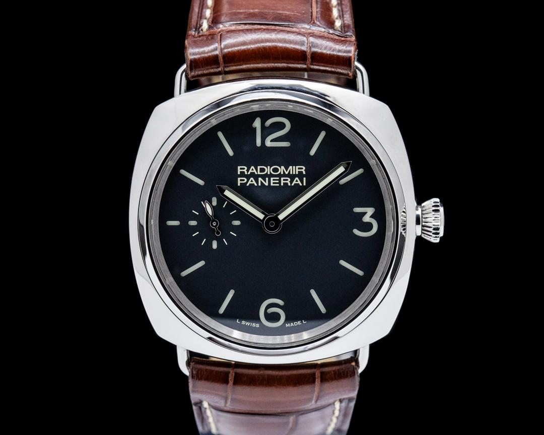 Panerai Radiomir SS Black Dial, reference PAM00337