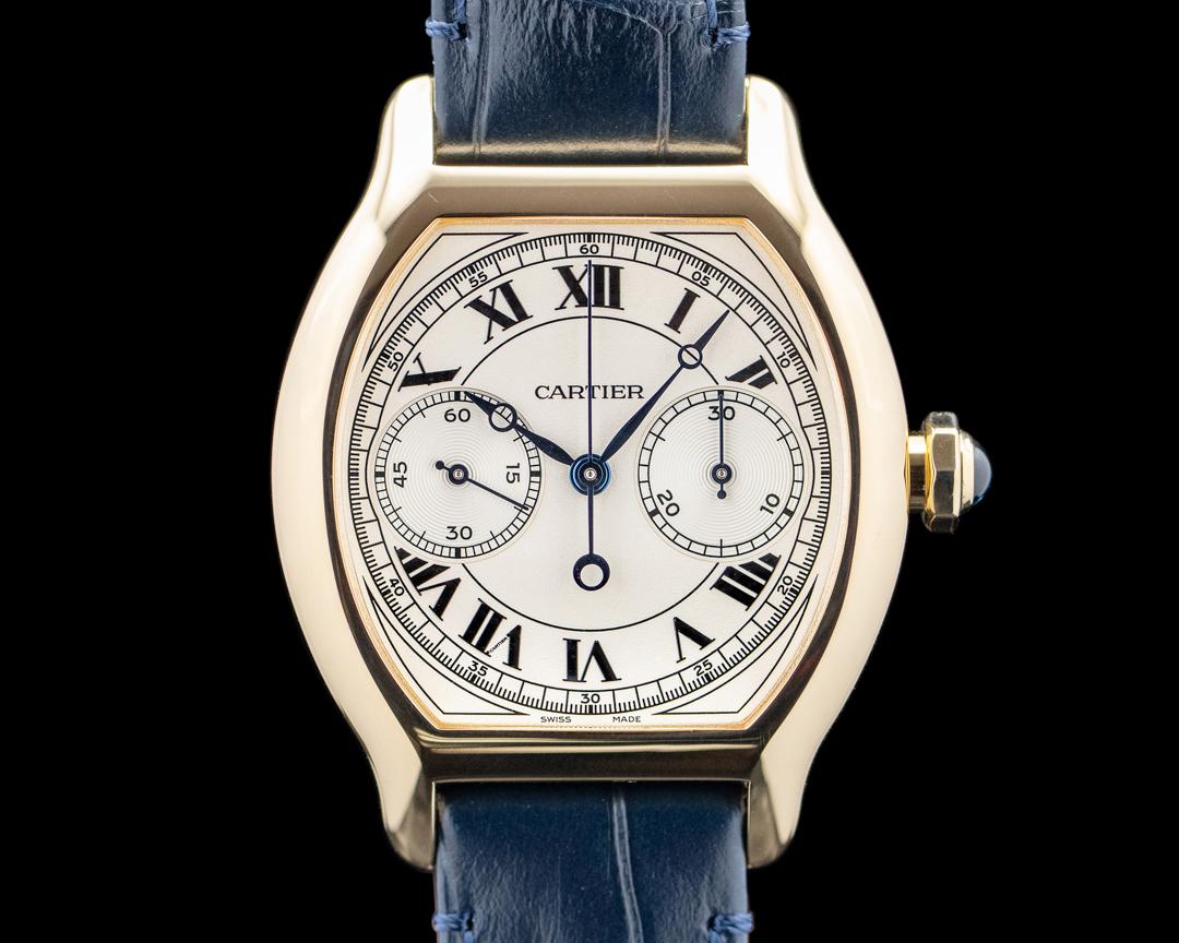 Cartier Prive Tortue 18K Yellow Gold Silver Dial 2026 LIMITED, reference WHTO0007