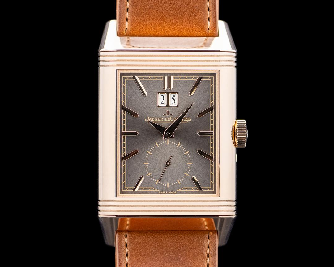 Jaeger-LeCoultre Reverso Tribute Geographic 18K Rose Gold Brown Dial 2025 LIMITED, reference Q714256J