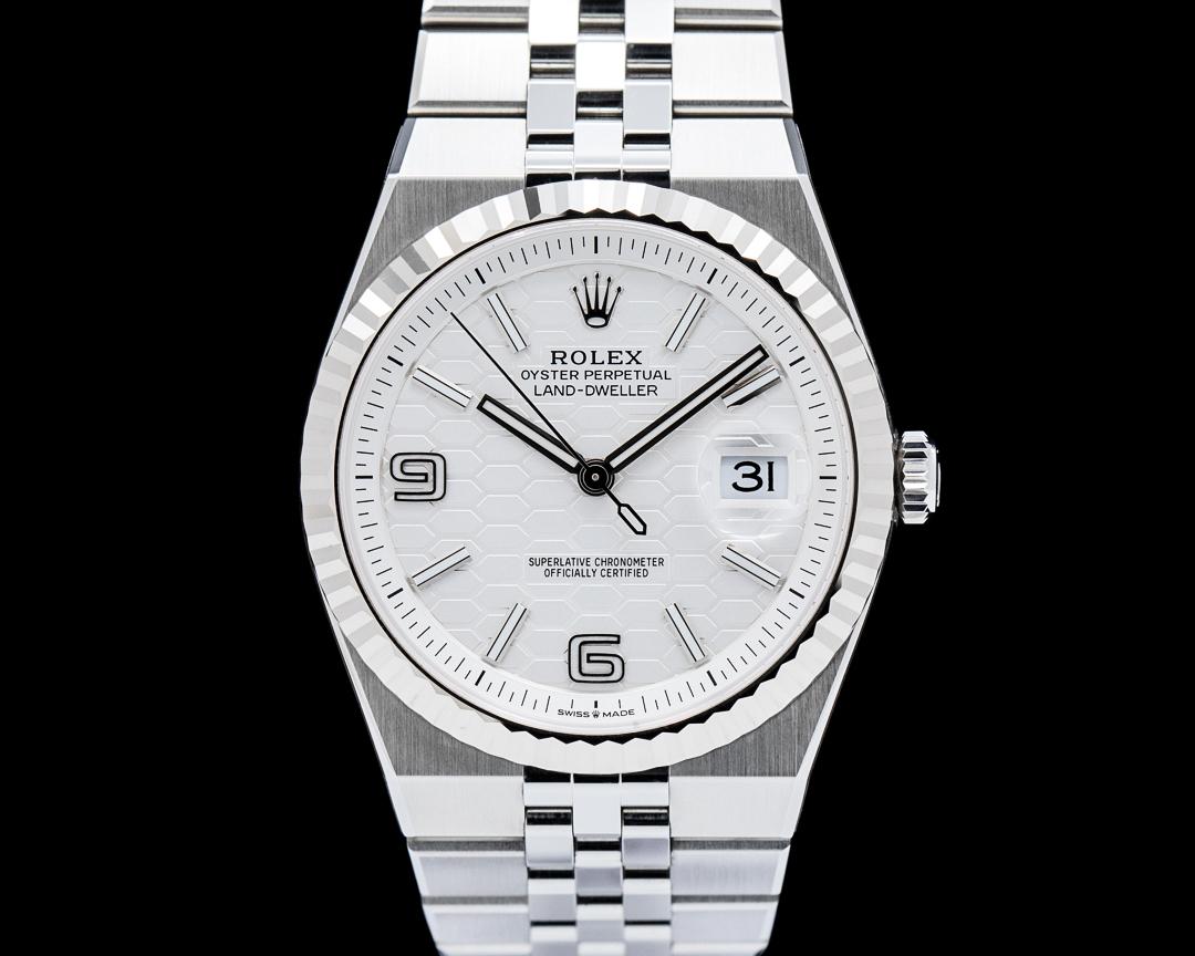 Rolex Land-Dweller 40MM SS White Dial 2026, reference 127334
