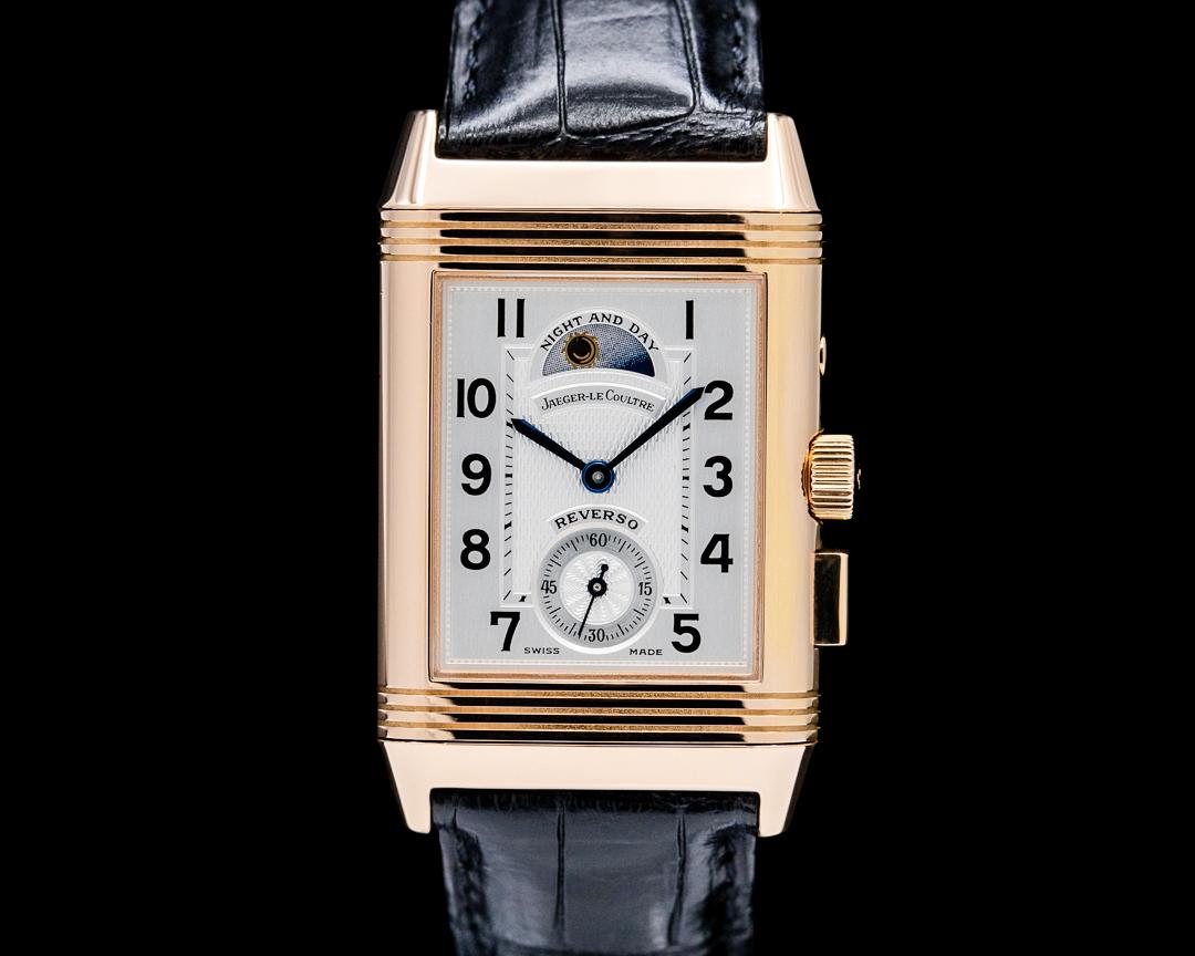 Jaeger-LeCoultre Reverso Geographique 18K Rose Gold Silver/Black Dial LIMITED, reference 270.2.58