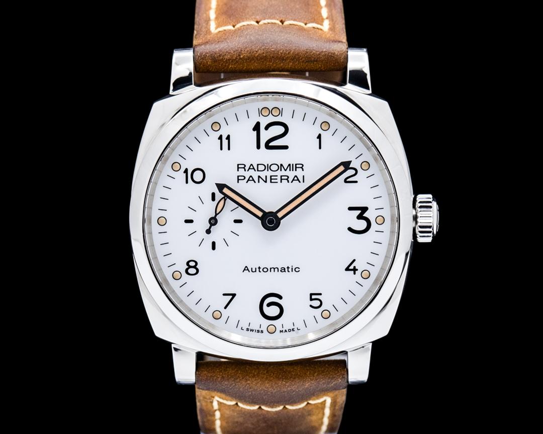 Panerai Radiomir 1940 SS White Dial, reference PAM00655
