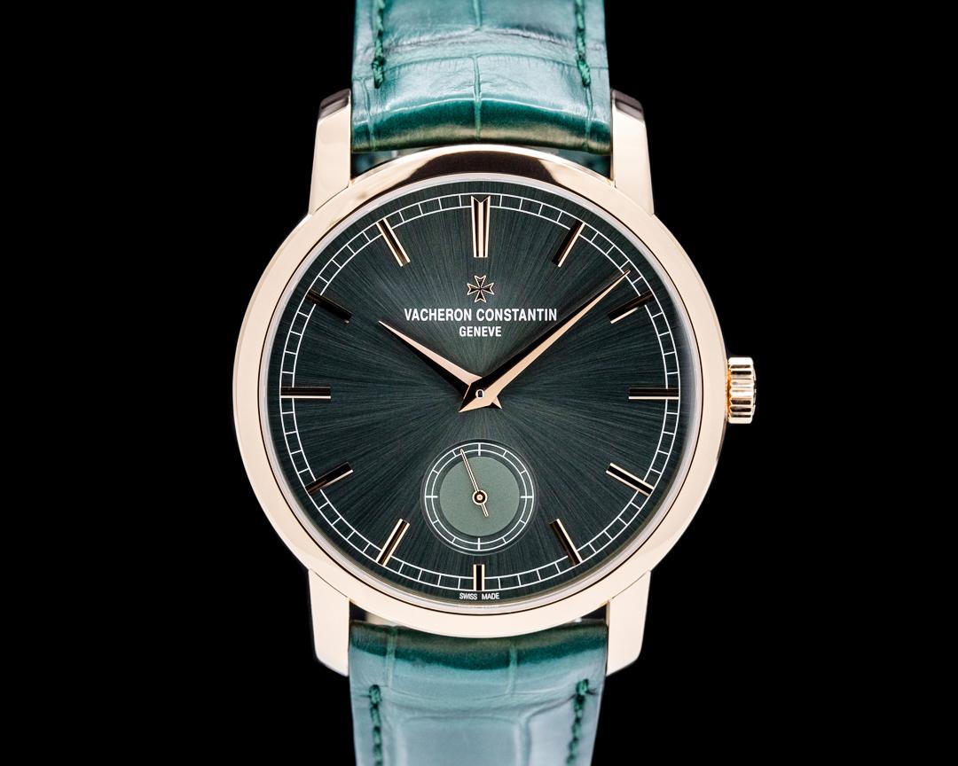Vacheron Constantin 82172 Traditionnelle 18K Rose Gold Green Dial 2025, reference 82172/000R-H008