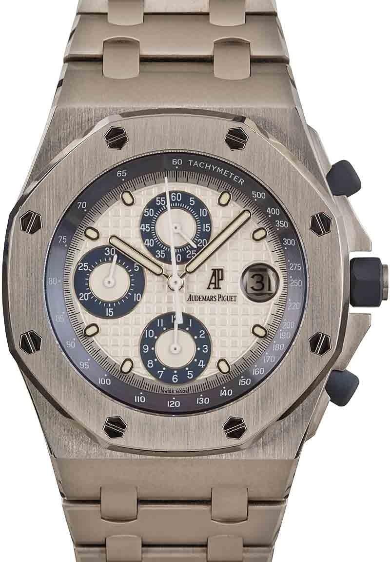Audemars Piguet Mens Audemars Piguet Royal Oak Offshore Titanium, reference 25721TI.OO.1000TI.03