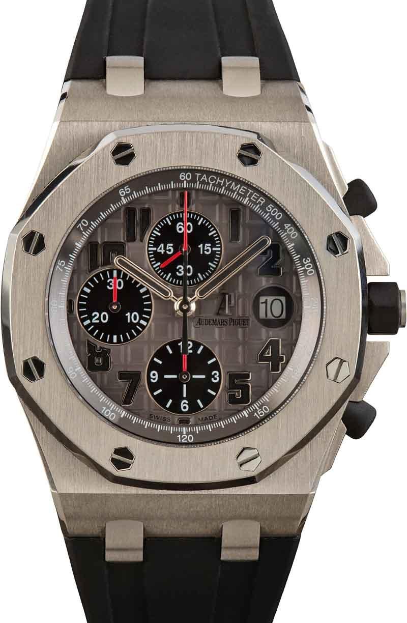 Audemars Piguet Pre-Owned Audemars Piguet Royal Oak Offshore Titanium, reference 26170TI.OO.1000TI.01