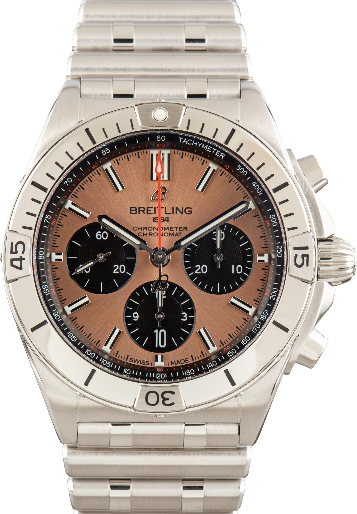 Breitling Copper Dial Chronomat B01 42, reference AB0134101K1A1