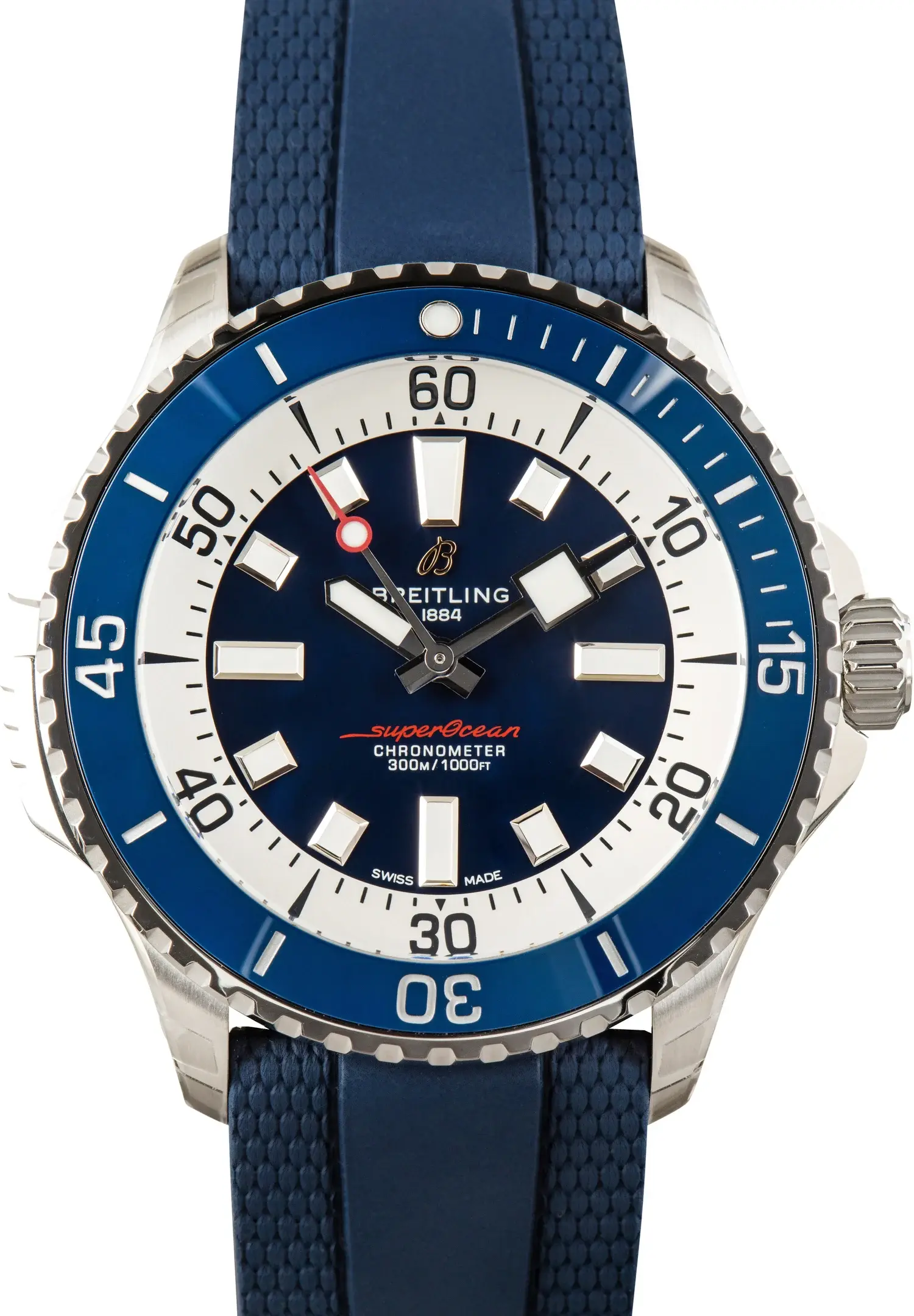 Breitling Blue Dial Superocean Automatic 46, reference A17378E71C1S1