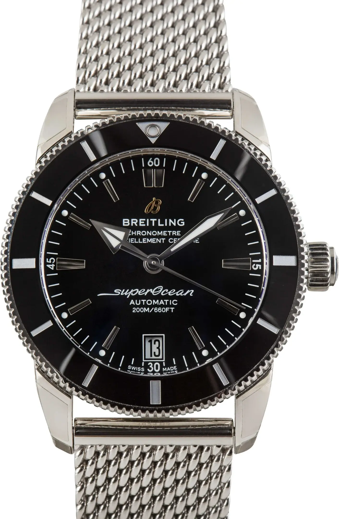 Breitling Superocean Heritage B20 Automatic 42 Black Dial, reference AB2010121B1A1