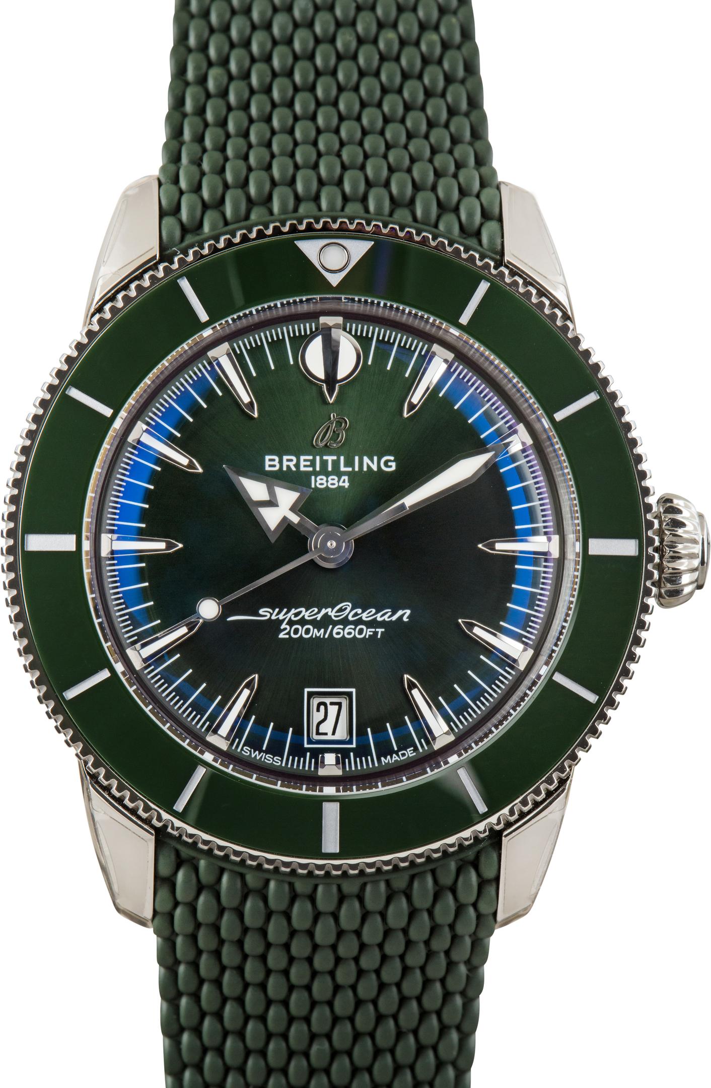 Breitling Superocean Heritage B31 Automatic 42 Green Dial, reference AB3111361L1S1